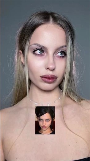 Gabbriette-inspired makeup 🧛🏻‍♀️ #makeup #makeuptutorial #eyemakeup #softgoth