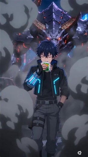 He Absorbed the Monster’s Punch… Then Sent It BACK ⚡🔥 | Anime Short #Shorts