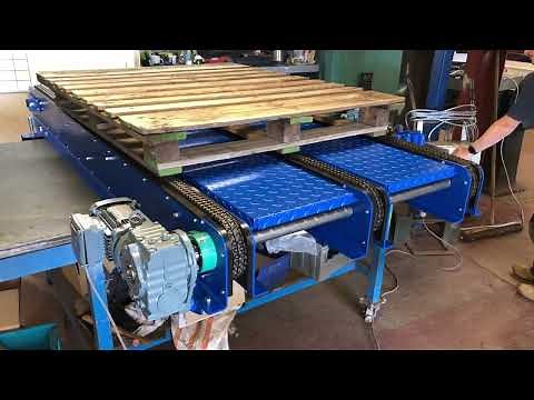 Triple Chain Conveyor For Pallets