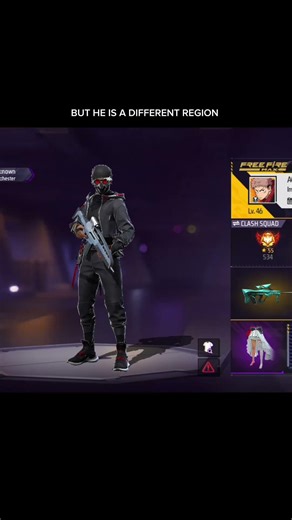 Subscriber asked to play with me… but wrong region 😭💔 #freefire #shorts #denzelwashington