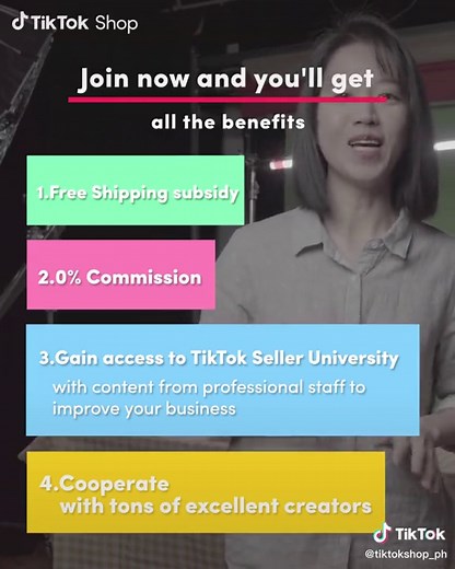 Sign up today and start selling on TikTok Shop！Seller Registry: https://seller-ph.tiktok.com #TikTokShop