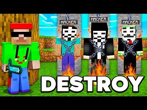 How I Ruined this 'HACKERS ONLY' Server in Minecraft