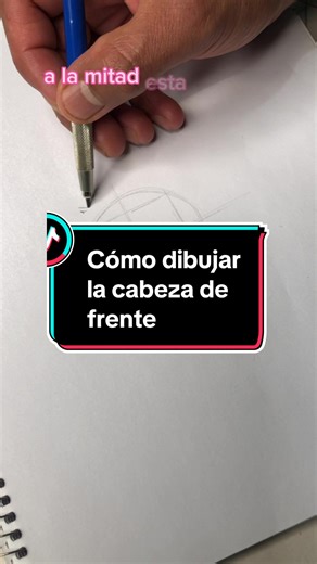 Practica de esta manera dibujar la cara 😮😮 . . #tutorialdibujo #tipdeldibujo #tipdibujos #drawhead #drawpencil #practicedrawing #tutorialdraw