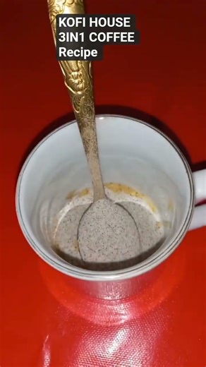 KOFI HOUSE 3IN1 COFFEE Recipe ☕️ !! #coffee #shorts #ytshorts