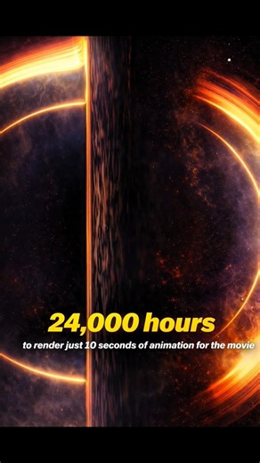 Interstellar का Black Hole… असली से अलग क्यों? 😱#interstellar #blackhole #spacefacts