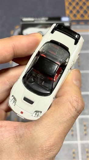 Tomica Premium 36 Honda NSX-R White Diecast #shorts #tomica #honda #nsx #asmr