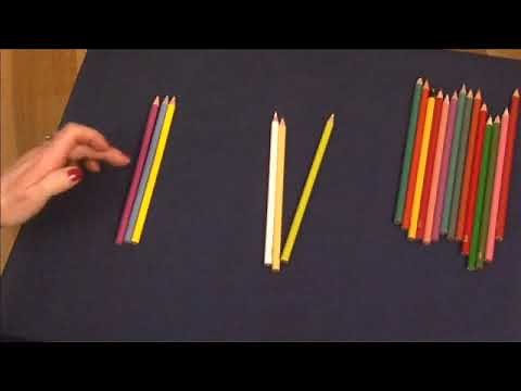 Year 1 Maths: simple division sums with objects - SHARING THINGS