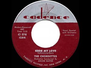 Chordettes - Eddie My Love (1956)
