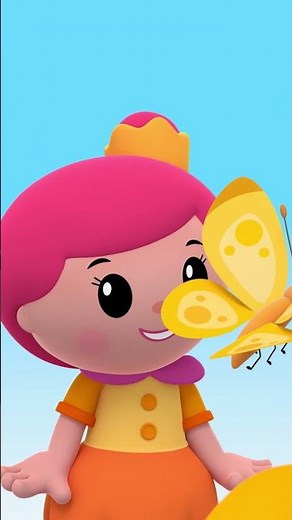 Beautiful Butterfly Friend 🦋 #summer #cartoon #spring #animals #3danimation #animation