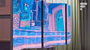 On a vu un TV Micro-LED se déployer en accordéon, c'est bluffant
