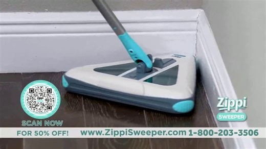 Zippi Mop TV Spot, 'Pay Attention: 50% Off'