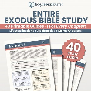 Exodus Bible Study Guide: Chapter-by-chapter Christian Devotional (PDF Printable/digital Download) - Etsy
