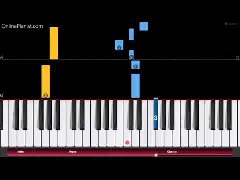One Punch Man OP - The Hero! - Easy Piano Tutorial - How to play the One Punch Man theme (ワンパンマン)
