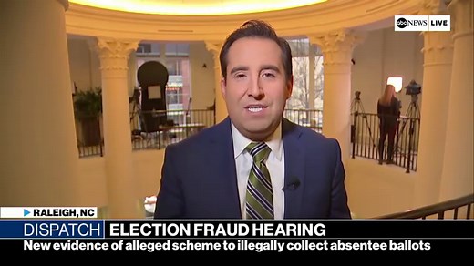 North Carolina 9th District election fraud hearing