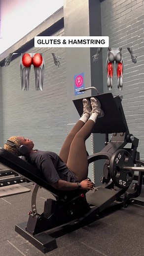 Leg Press: Targeting Glutes, Hamstrings, Quads & Calves