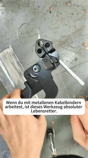 🤯 Haben Sie es satt, mit Metallkabelbindern zu kämpfen? 🔥 Die ultimative Stahlband-Lösung! 💪 Befestigen und schneiden Sie jedes Mal wie ein Profi! 🛠️ | Renkageg#H