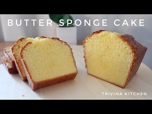 RESEP BUTTER SPONGE CAKE LEMBUT DAN ENAK