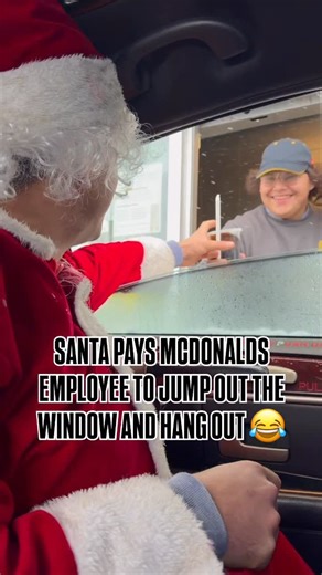 Anthony Panza on Instagram: "Please make Frank the most famous kid on the internet.. please 🎅🏼😂 #comedy #viral #santa #mcdonalds #explore"
