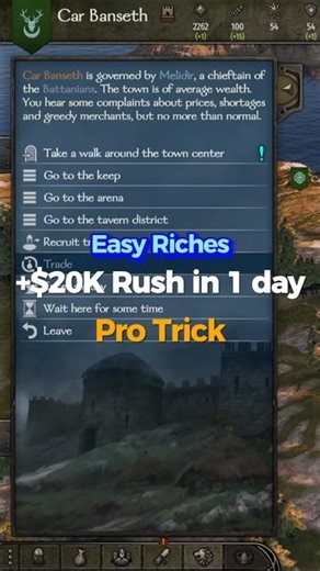 🚀 Bannerlord Smithing: $20K in 1 Day!