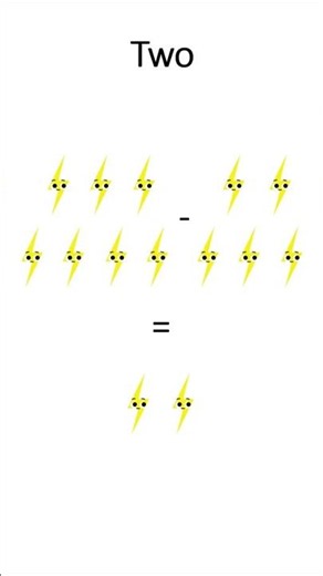 Maths for kids - how to subtract (what does 7 - 5 equal to)?