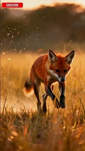 Maned Wolf: The Tallest Wild Canid in the World! 🐺🌾 #wildlife #naturefacts #wildlifefacts #nature