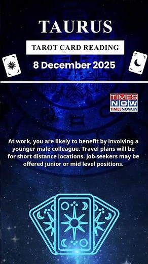 Taurus Tarot Card Reading | 8 December Zodiac| Astrology & Prediction of the Day | #short #tarot