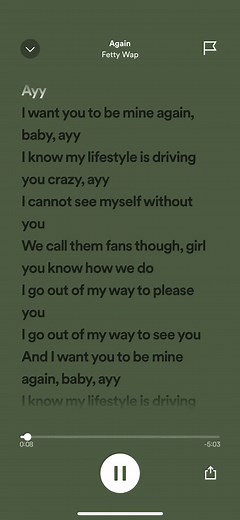 Full Song Lyrics for 'Again' by Fetty Wap | Relatable and Feel-Good Lyrics