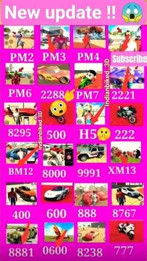 All Real code 💥 Indian bike driving 3d all new cheat code update + plugin cheat code 2288