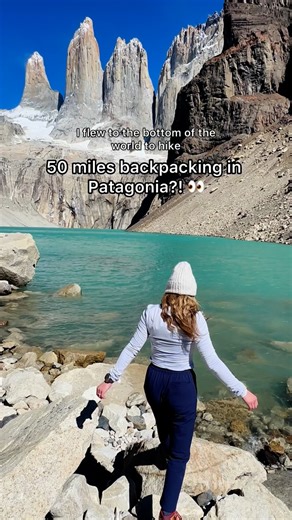 The W Trek in Torres del Paine, Chile is one of the world’s most iconic multi-day hikes! 50ish miles weaving through glaciers, valleys, and the towers Patagonia is famous for. 🌎✨ We did it self-guided and booked everything through hiketorres.com which made the whole process MUCH easier. We hiked the W from west to east, starting at Paine Grande and finishing at the base of the Torres. 👉 Route we chose: 3 nights / 4 days (though we wished we’d done 4 nights / 5 days to spread it out!) 🏔️ Where