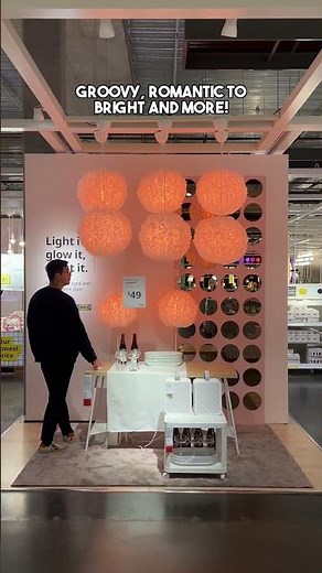 Beautifuly fluffy lamps paired with smart bulb from IKEA! IKEA Finds! Vindkast!