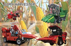 Efficient Corn Maize Harvester Machine With Affordable Price