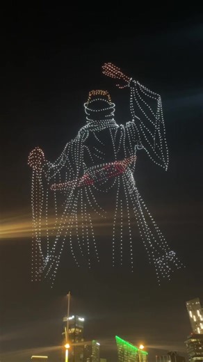 Saudi Founding Day Drone Show by STC 2026