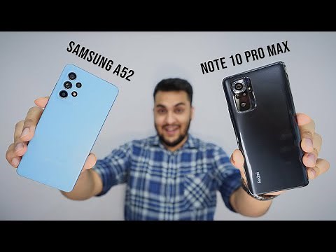 Best Option For You? - Samsung Galaxy A52 vs Redmi Note 10 Pro Max | TechBar