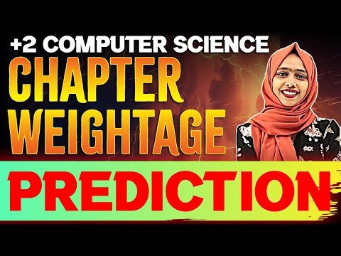 Plus Two Computer Science | Public Exam Chapter Weightage | Exam Winner