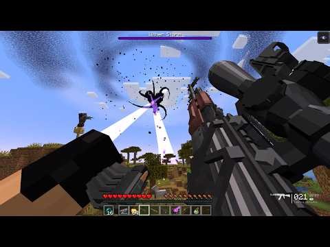 We Destroyed The WITHER STORM Using Modern Weapons in Minecraft || As He Attacked Our Village