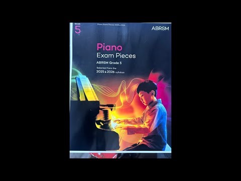 Piano exam grade 5 Abrsm practice