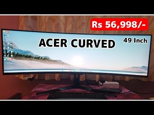 Acer 49 Inch Curved Monitor