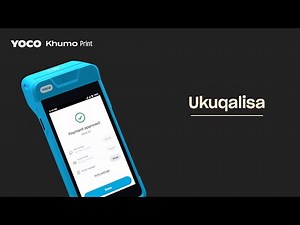 Get started with your Yoco Khumo Print (Zulu)