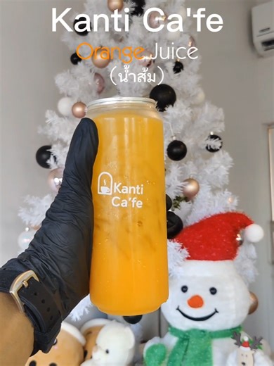 มาเติมความสดชื่นด้วย น้ำส้มแท้🍊 ส้มหยุดที่©Kanti Ca'fe #คาเฟ่กระบี่เปิดใหม่ #คาเฟ่กระบี่ #kanticafe #orange #กระบี่