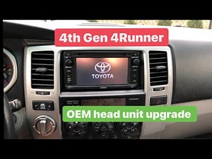 4th Gen Toyota 4Runner Touch Screen & Bluetooth Radio Install - Upgrade 4th Gen Toyota 4Runner 2003
