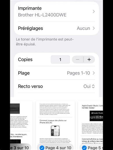 Imprimer avec iPhone/iPad: la méthode FACILE (AirPrint) ! L’astuce pour TOUT imprimer depuis ton iPhone ou iPad sans te prendre la tête ! 🖨️✨ Fini les câbles ou les transferts compliqués. En 2 secondes, c’est lancé. 🚀 Dis-moi en commentaire si tu connaissais cette méthode ! Blog : https://www.macplanete.com Blog : https://www.macbookcity.fr Blog : https://www.jcbtechno.com Macplanete podcast : https://apple.co/3Wdrvbm #astuceiphone #tutoiphone #applehacks #imprimer #airprint #appletips #iphone