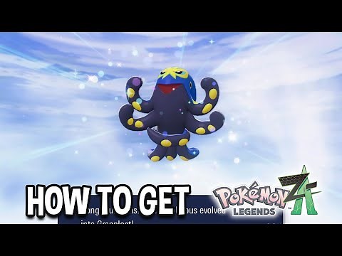 How To Evolve Clobbopus into Grapploct in Pokemon Legends ZA