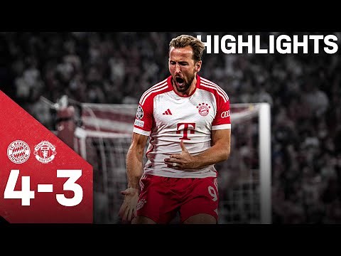 7 goals in opening UCL game | FC Bayern vs. Manchester United 4-3 | Highlights