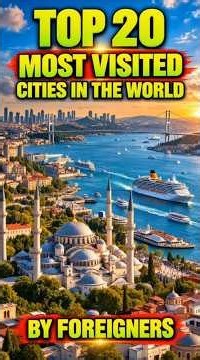 TOP 20 Most Visited Cities in the World by Foreigners 🌍✈️