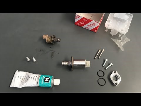 CHANGE THE SCV - MANY DIESELS MAY BE AFFECTED BY INCORRECT FUEL PRESSURE