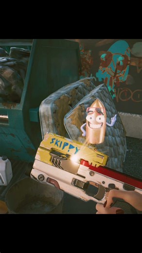 Cyberpunk 2077 - Skippy #shorts #cyberpunk2077 #gaming #playstation #funny