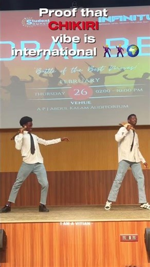 Chikiri 🙌👀 | VIT-AP University #dance #shorts