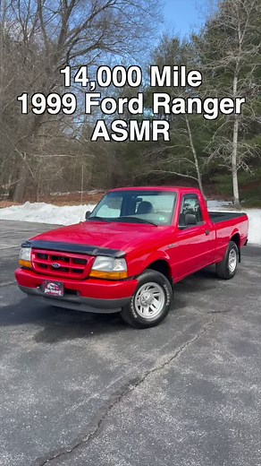 14,000 original mile 1999 Ford Ranger ASMR #asmr #carasmr #cars #cartok #truck #ford #ranger #fordranger #pickup