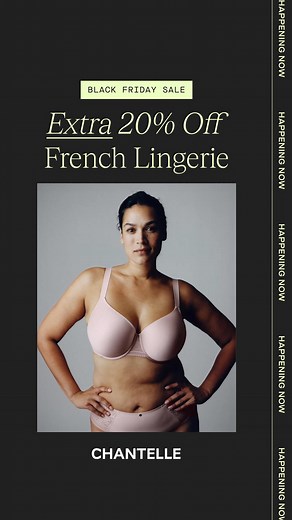 Our #1 t-shirt bras (and more) are on sale for a limited time. | Chantelle