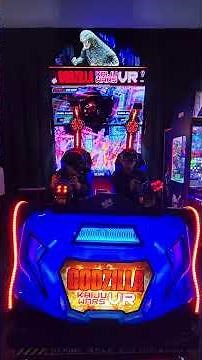 Godzilla VR Arcade Game at Dave and Busters